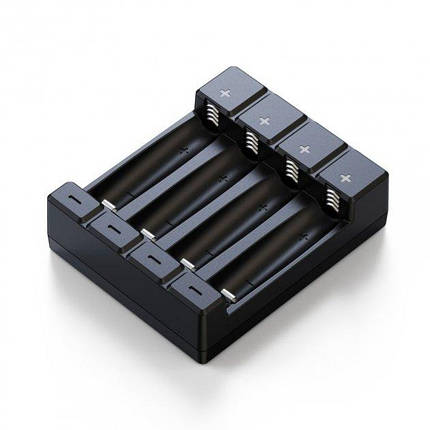 Зарядний пристрій Soshine Chocolate 4 для AA/AAA Ni-MH/Li-Ion/LFP, USB, LED-індикатор, 4ch, фото 1