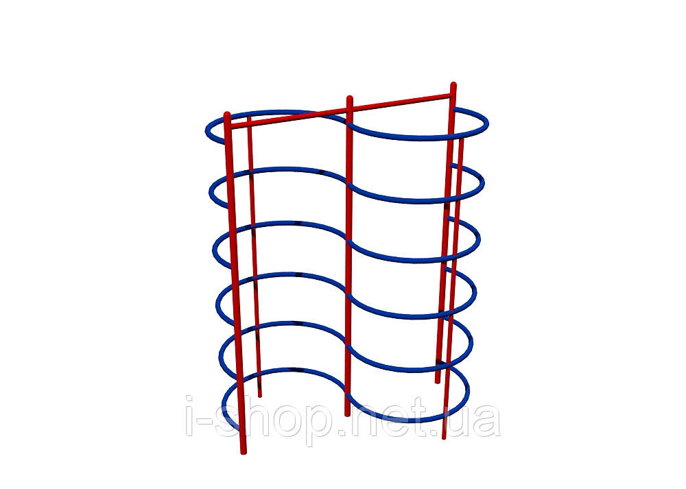 Стінка шведська подвійна KIDIGO SO024