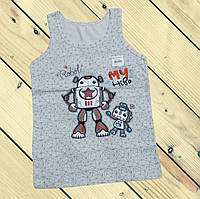 Майка для хлопчика з принтом Розмір 8/9 років