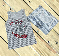 Майка для хлопчика з принтом Розмір 4/5 років