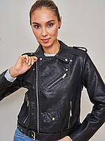Стильная Женская Куртка Косуха Ткань: экокожа Размеры S M L XL