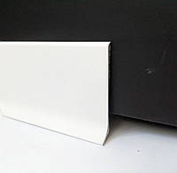 Алюминиевый плинтус накладной 60 мм Белый Матовый 2.7 м BL3103W