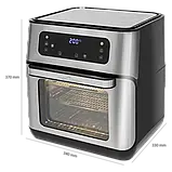 Знежирена фритюрниця, мінідуховка та гриль 3В1 PROFICOOK PC-FR 1200 H, фото 6