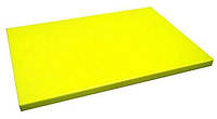 Разделочная доска Helios желтая для птицы без ограничителя 32,5x26x2 см (7902)