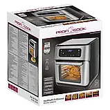 Знежирена фритюрниця, мінідуховка та гриль 3В1 PROFICOOK PC-FR 1200 H, фото 7