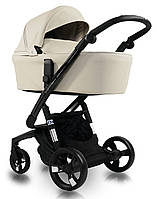 Коляска 2 в 1 Ibebe i-stop 19 Gloss (Беж.екошкіра)