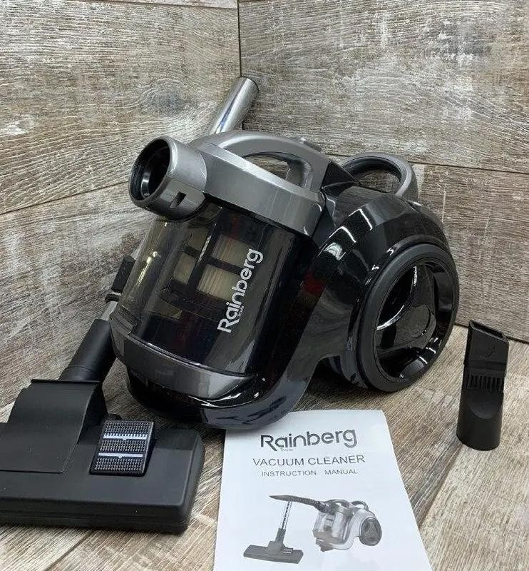 Пилосос контейнерний Rainberg RB 655 колбовий без торбинок HPA фільтр 3,5L 2500W