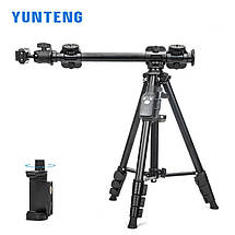 Штатив горизонтальний 178 см з пультом для телефону Yunteng 6109, фото 4
