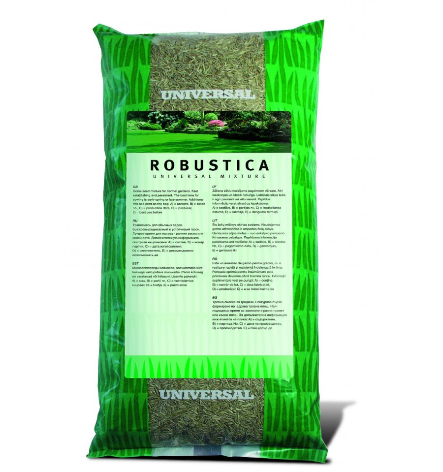 Насіння газону Robustica 20 кг DLF Trifolium