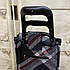Тачка-сумка візка господарська із сумкою на колесах 95 см чорна, фото 4