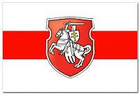 Флаг Беларуси Погоня Атлас, 1,05х0,7 м, Карман под древко