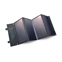 Сонячна панель Choetech SC006 Black портативна 36W