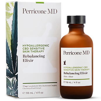 Еліксир для чутливої шкіри з олією коноплі Perricone MD CBD Therapy Rebalancing Elixir 118 мл