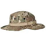 Boonie multicam бойова панама ЗСУ тактична армійська з широкими полями, камуфляжний військовий капелюх, фото 3