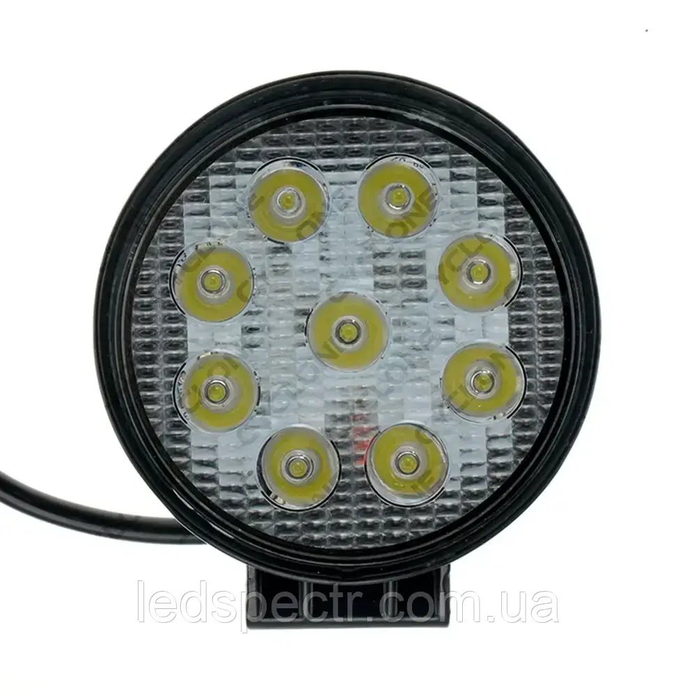 Світлодіодна лед фара CYCLONE WL-208 SLIM 27W EP9 FL