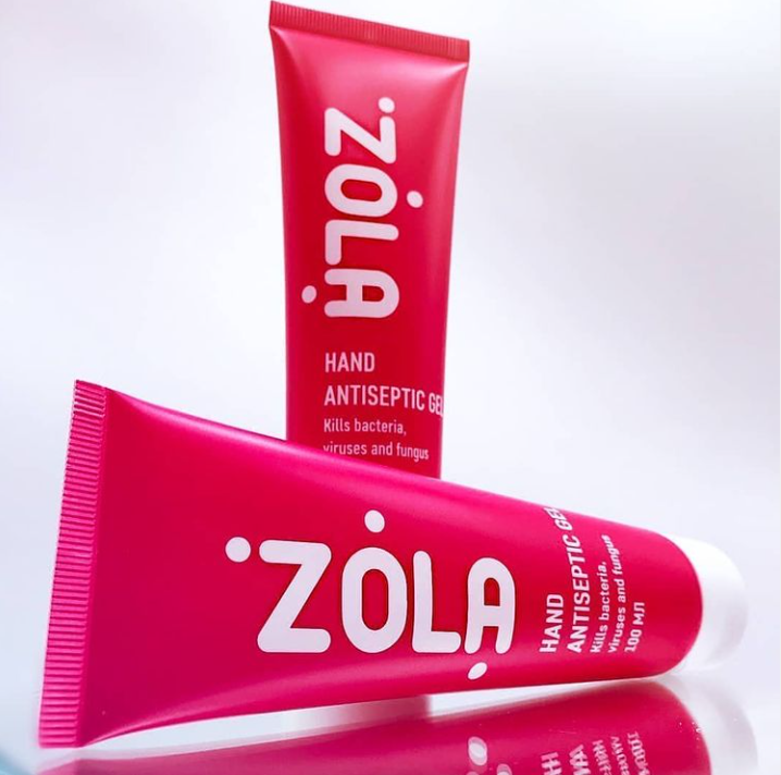 ZOLA Гель антисептичний для рук Hand antiseptic gel 100 ml