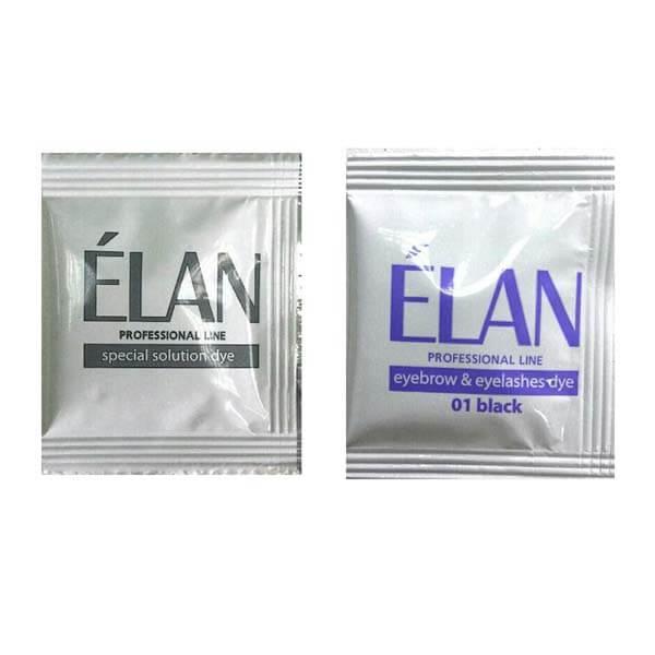 Фарба для брів ELAN "01 black чорний
