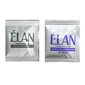 Фарба для брів ELAN "01 black чорний