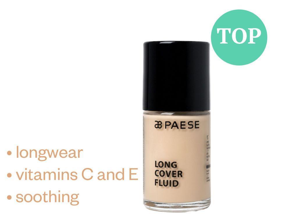 Тональний крем Paese Long Cover Fluid - 1,5 Beige (30 ml), фото 1