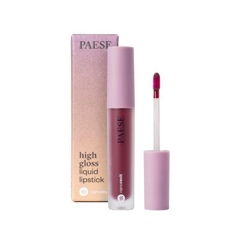 Блиск для губ PAESE nanorevit high gloss liquid lipstick 50 bare lips