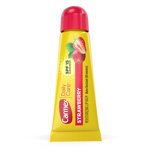 Бальзам для губ Carmex Moisturising Lip Balm SPF 15 Strawberry (тюб) (10 g), фото 1