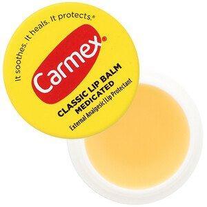 Бальзам для губ Carmex Classic Lip Balm в баночці, фото 1