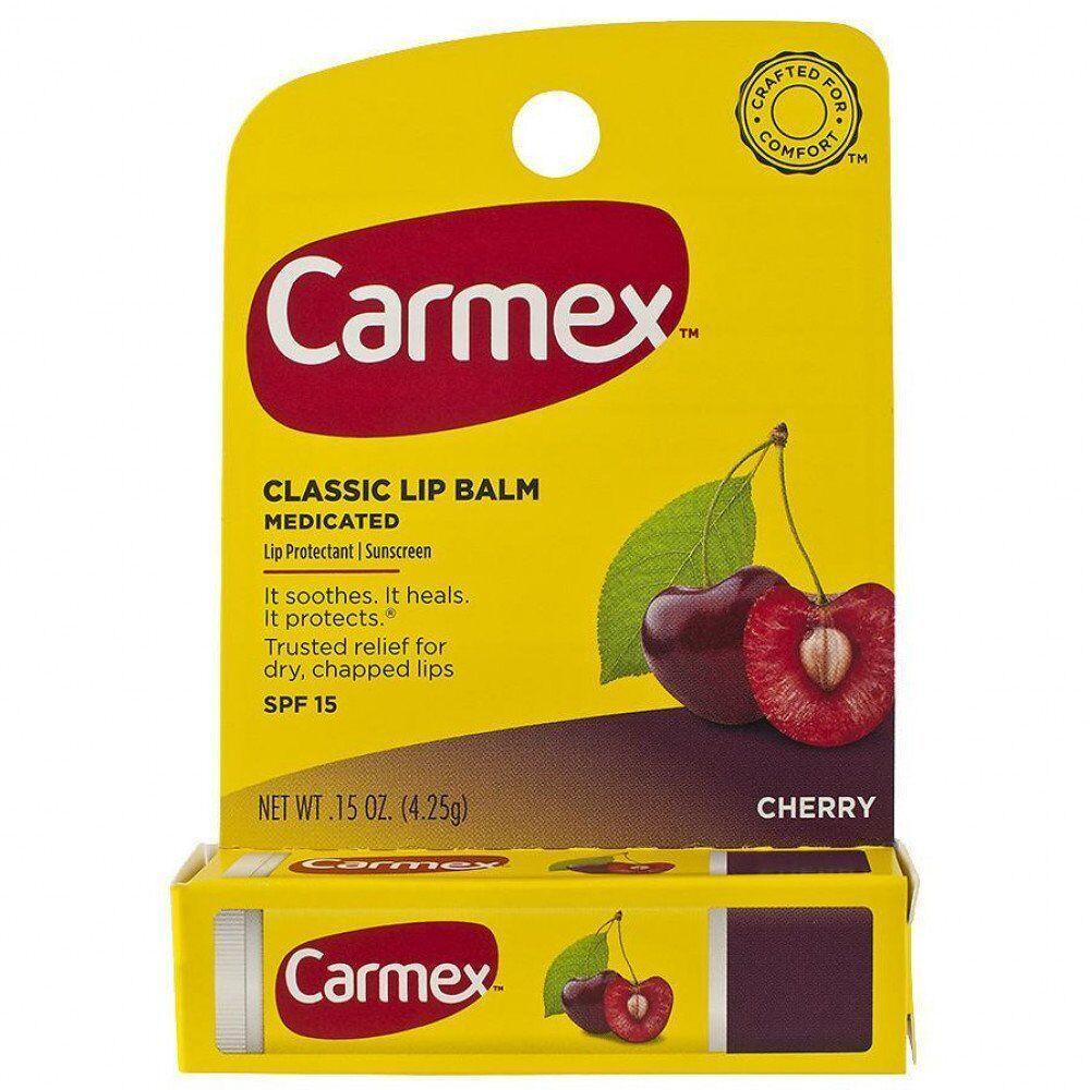Бальзам для губ Carmex в стіку Cherry (Вишня), фото 1