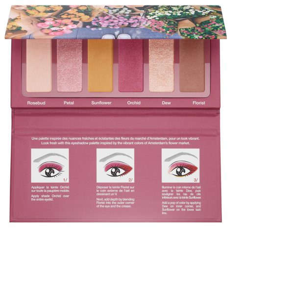 Палетка тіней Sephora EYESTORIES Fresh Florals