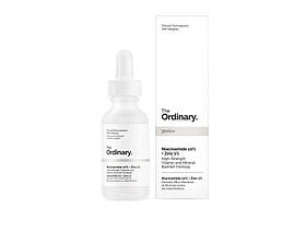 Сироватка The Ordinary Niacinamide 10%+Zinc 1% з вітаміном В3 і цинком (30 ml)