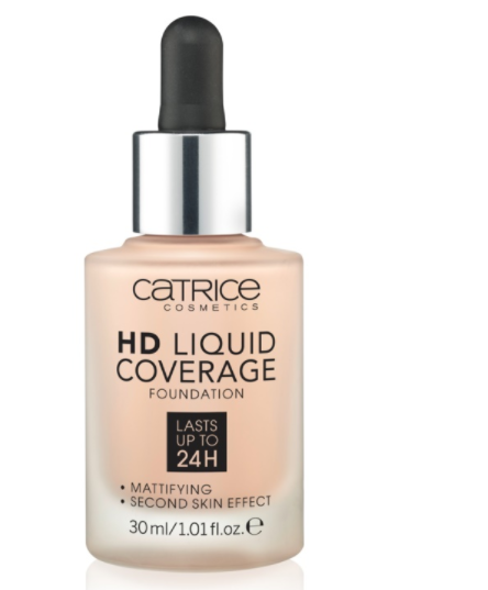 Тональний крем Catrice HD Liquid Coverage 010 Light Beige, фото 1