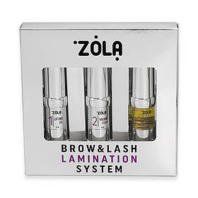 Набір для ламінування ZOLA Brow&Lash Lamination System