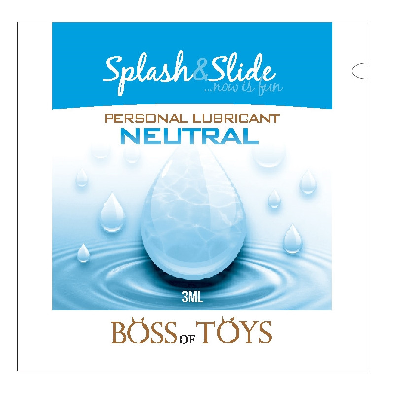 Вагінальний лубрикант NEUTRAL Personal Lubricant Boss of Toys, 3 ml, фото 1
