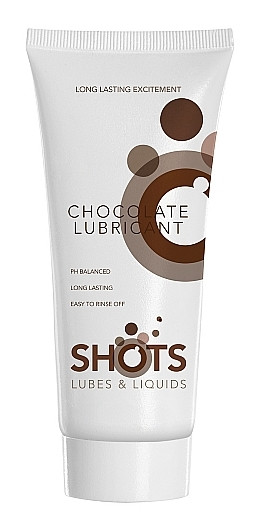Вагінальний ароматизований лубрикант Shots Chocolate Lubricant, 100 мл, фото 1