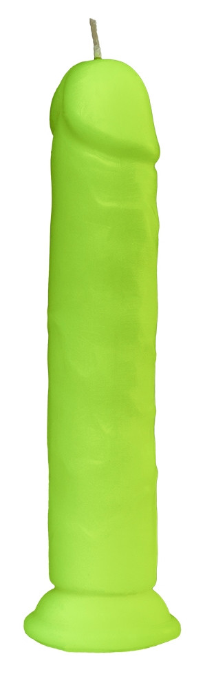 Свічка LOVE FLAME - Dildo Roma Yellow  Fluor, CPS03-YELLOW, фото 1