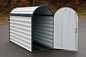 Велобокс металевий для зберігання двох велосипедів Kompred OL334