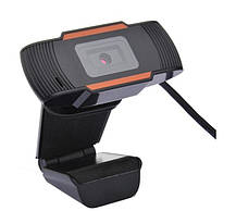 Веб камера с гарнитурой F37 720p функция plug and play Black OEM (18220), фото 6