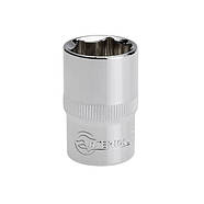 Головка шестигранна 1/2" 18 мм x 38 мм CrV INTERTOOL ET-0018, фото 3