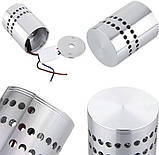 ETiME 3W Світлодіодний настінний світильник Лампа для передпокою RGB Настінний світильник Розсіяний сонцем диза, фото 2