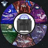 Проектор, що перезаряджається Galaxy Star 12 Planet Moon Projector Sky Night Light Дитячий проектор для спальні Пото, фото 4