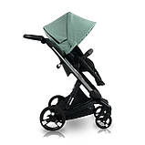 Коляска 2 в 1 Ibebe i-stop 21 Gloss (Екошкіра), фото 2