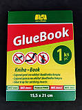 Клейова книжка пастка GLUEBOOK від тарганів, мурах, гусениці, білокрилки 15,5*25 см Чехія, фото 4