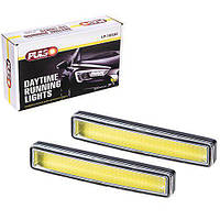 Фары доп/дневного света LP-10330 DRL COB/8W/12V/алюминий/151*24mm (LP-10330)
