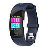 Розумний фітнес-браслет Lemfo P3 Plus з ЕКГ і тонометром (Синьо-червоний), фото 2