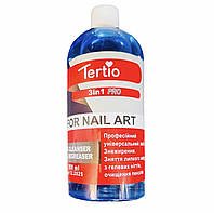 Универсальная жидкость Tertio 3 в 1 для обезжиривания, снятия липкого слоя, очищения кистей, 500 мл.