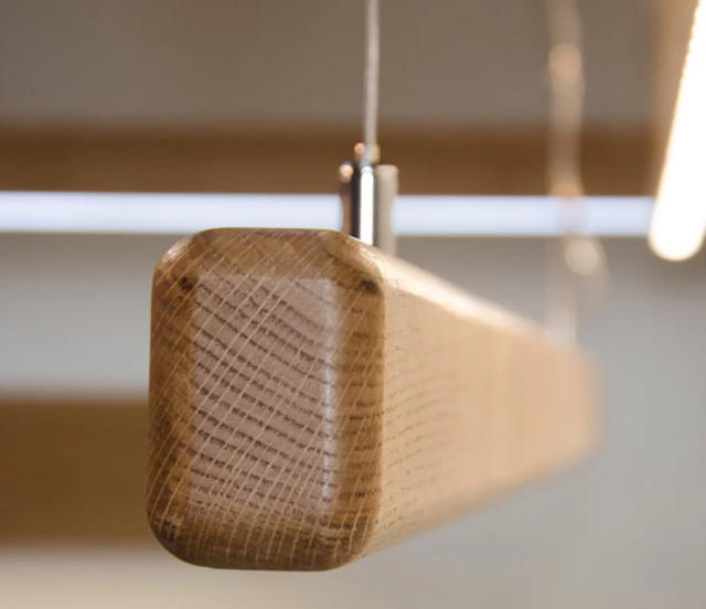 Деревянный LED светильник Vela Rafter 30W (Wi-Fi/DIM/CCT)