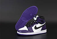 Мужские кроссовки Nike Jordan 1 Retro All Star 31888 фиолетовые
