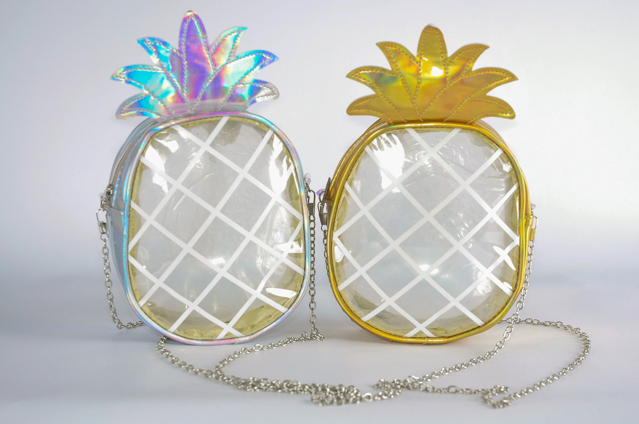 Сумочка шкір\зам. "Ананас" 10*12см, фото 1