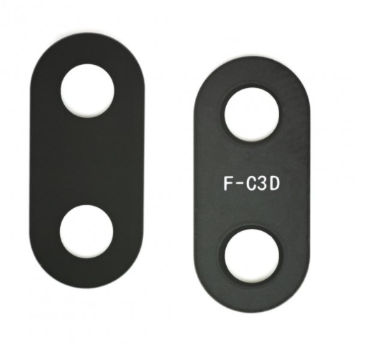 Скло камери для смартфону Xiaomi Redmi 6, чорне