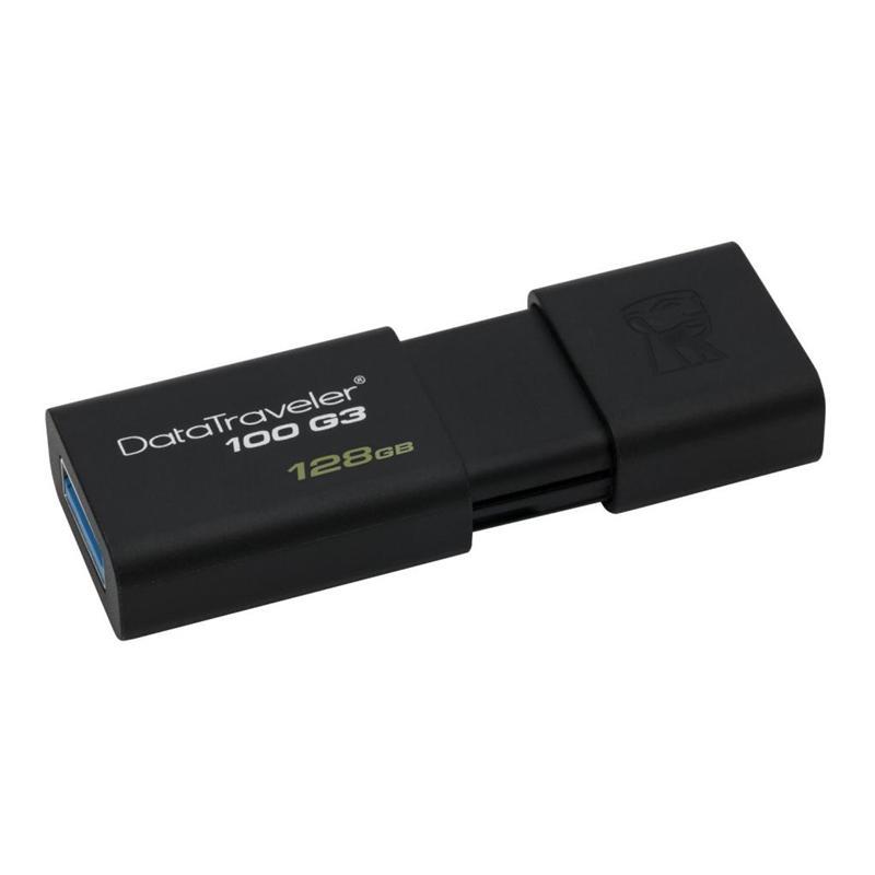 USB флеш накопичувач 128GB Kingston DataTraveler 100 G3 USB3.0 (DT100G3/128GB)