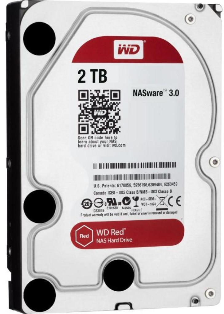 Накопичувач WD 2TB 5400rpm 256MB SATA III (WD20EFAX)